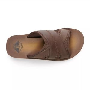 Dockers Men's Slides Loafers Slip-Ons Brown 12 NWT